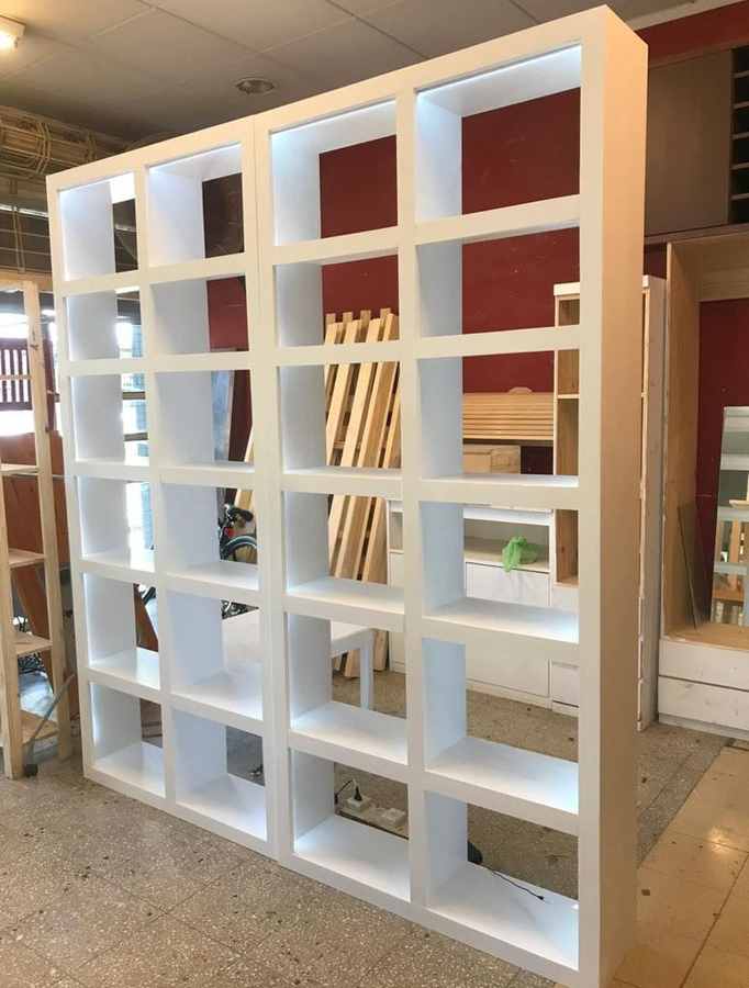 Biblioteca modelo 01 de Mueblería Longhi