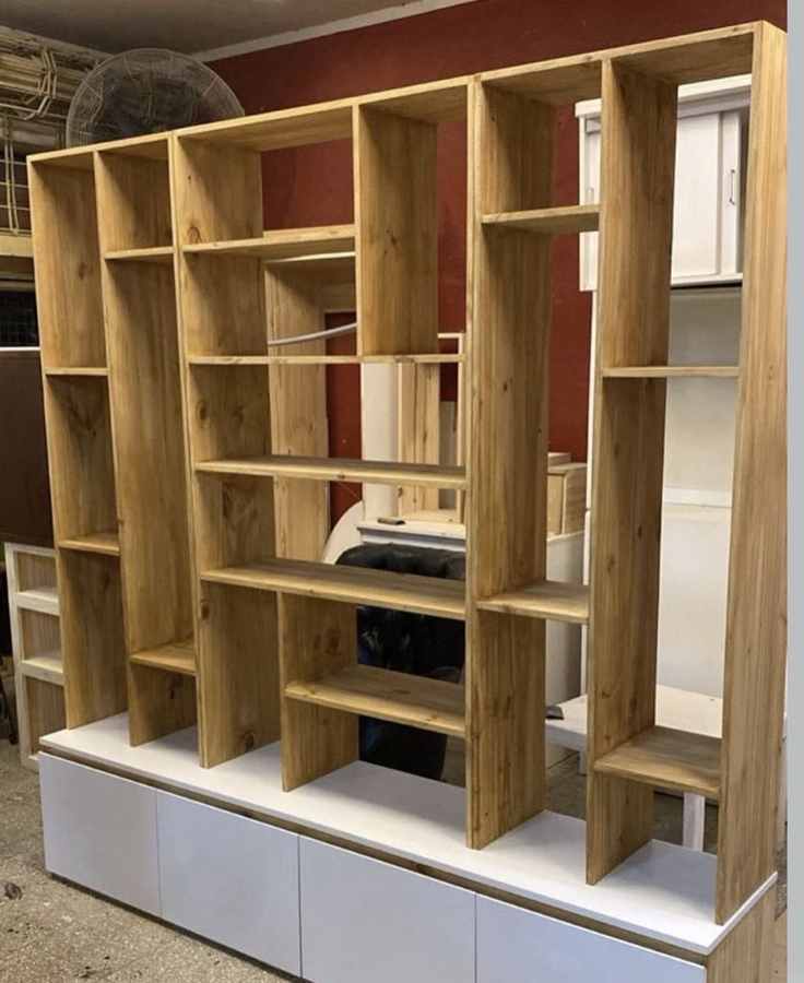 Biblioteca modelo 09 de Mueblería Longhi